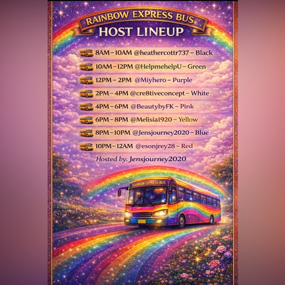 March 7th PST All color share show train 🚂 pulling up , fun 🤩 and deals - Picture 2 of 13